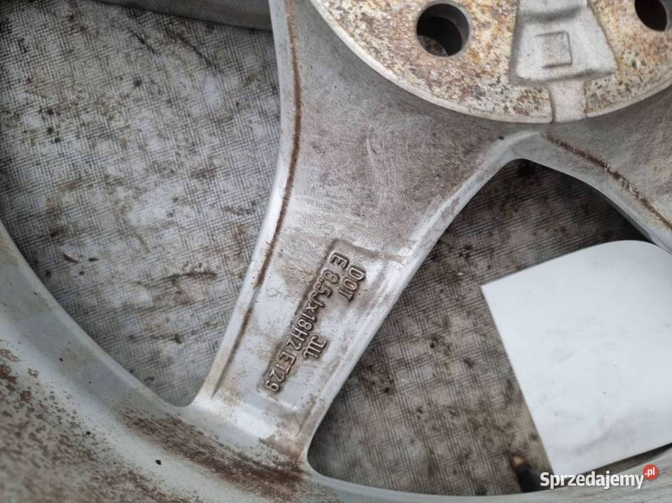FELGA ALUMINIOWA 18 AUDI A4 B8 8W0601025BG kujawsko-pomorskie Lipno sprzedam
