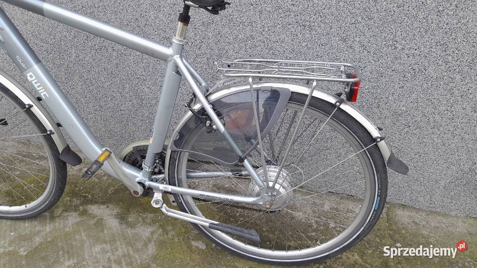 Męski rower koła 28 rama aluminiowa 55 Miejskie Krobia