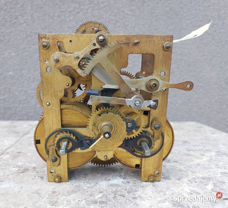 560 Mechanizm starego zegara ściennego Junghans Antyki pomorskie Tczew