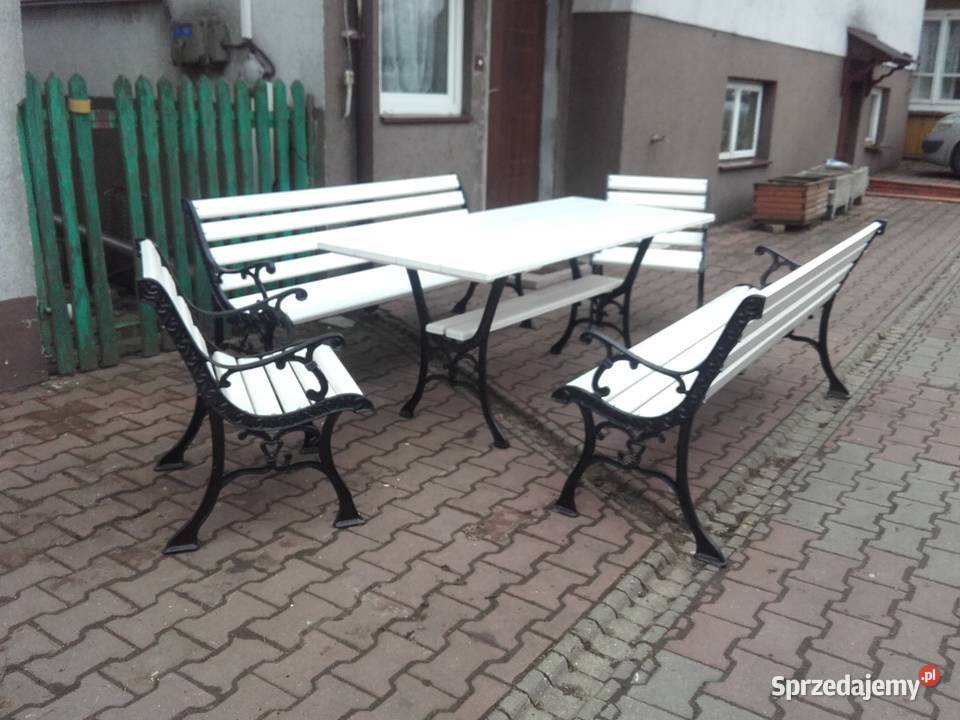 Meble ogrodowe żeliwne Meble żeliwne Wyprzedaż Wąchock
