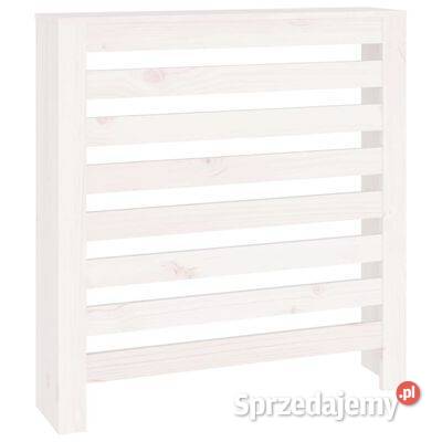 vidaXL Osłona grzejnika biała 795x19x84 lite Warszawa