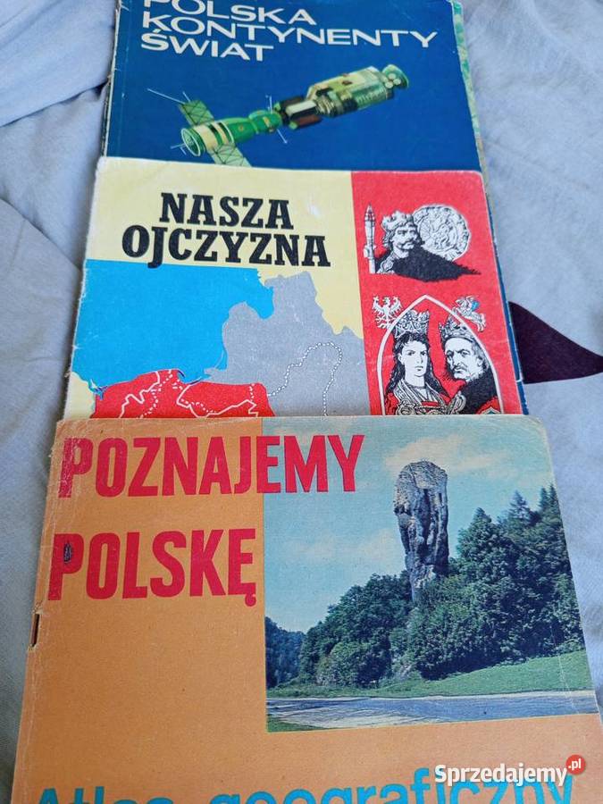 Atlasy szkolne z PRL sprzedam