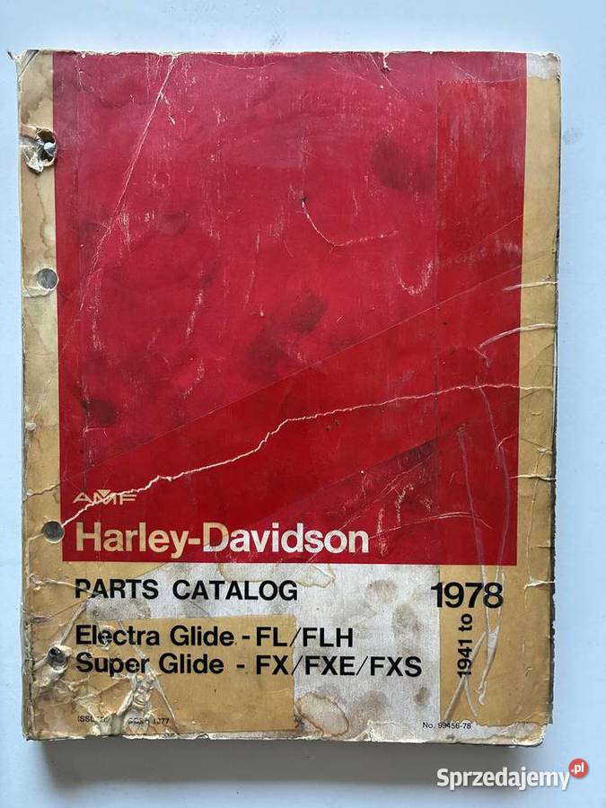 Harley Davidson Parts Catalog 19411978 Stalowa Wola