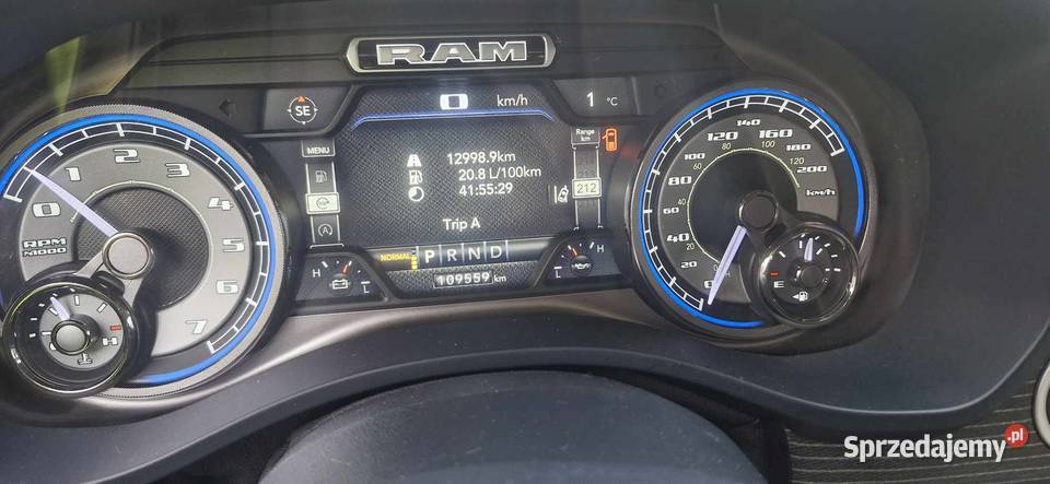 RAM 1500 Dodge RAM Limited eTorque 57 4x4 SUPER Łochów