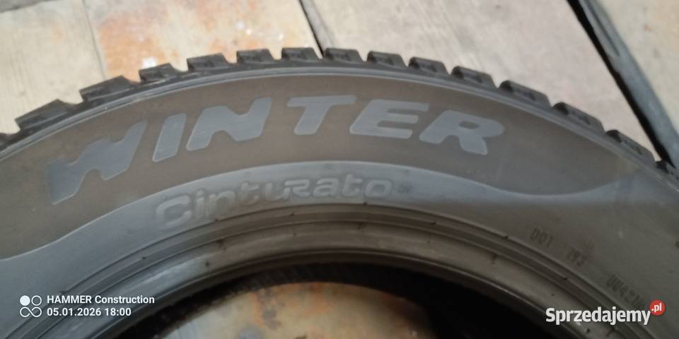 Opona Pirelli Zima 1956515 z 2023 roku 7 mm Pilawa