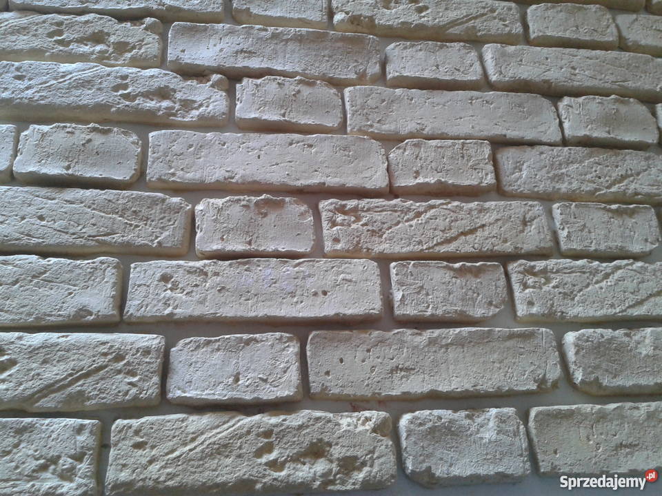 Kamień dekoracyjny Stara cegła Ozdobna Biała Osieczna