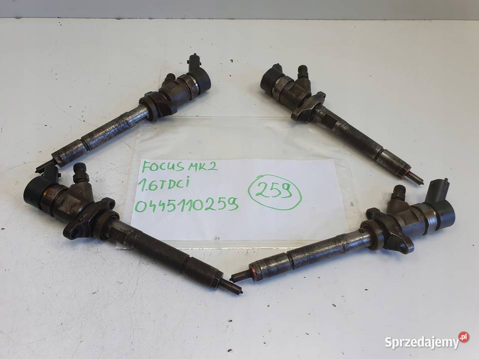 Ford Focus MK2 II 16 TDCI WTRYSKIWACZ wtrysk osobowe Janów
