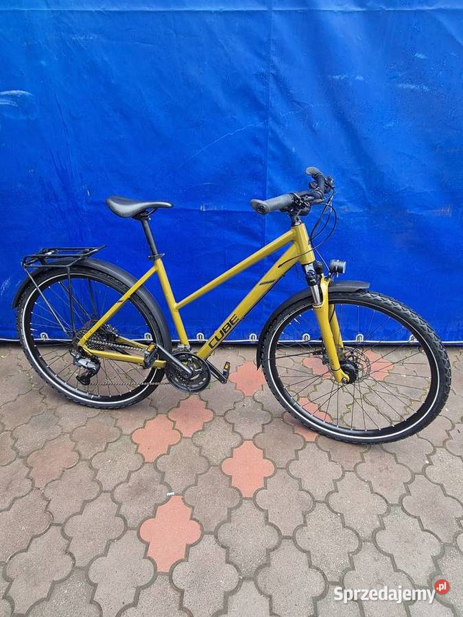 Rower CUBE Nature Pro Allroad willowgreen black Poddębice sprzedam