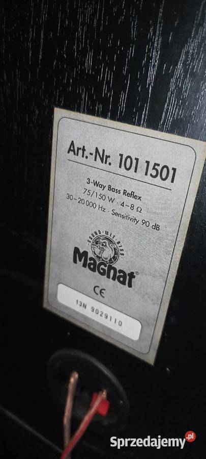 Kolumny Magnat 150 Watt 101 1501 Słuchawki i głośniki Grodków