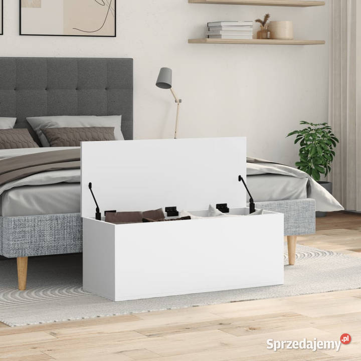 Skrzynia biała 90x35x35 materiał drewnopochodny Warszawa