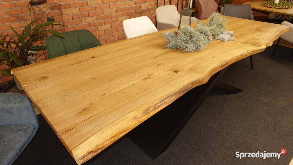 stół dębowy lity dąb 290x100 producent dostępny 76cm Zimnowoda sprzedam