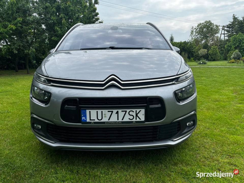 citroen Grand picasso 7os 2018r elektrycznie ustawiane fotele Łopiennik