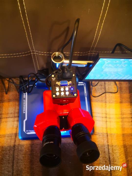 MIKROSKOP SM3 Kamera Monitor 14 Hrubieszów
