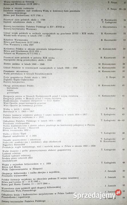 Atlas historyczny Polski Irena Gieysztorowa i Pozostałe Chełm