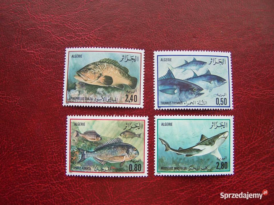 Algieria 1985 MNH Mi 87376 Fauna Ryby Tychy