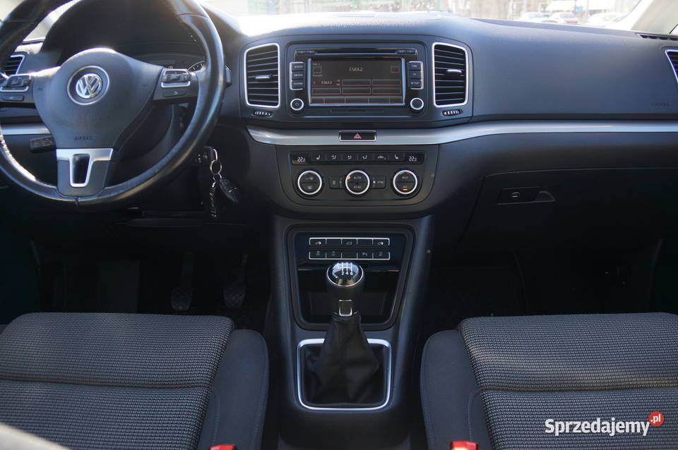 Volkswagen Sharan 20 TDI CR 140 4x4 7osób Kamera Nowy Sącz