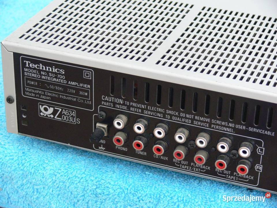 Wzmacniacz Technics SU700 sprawny 360 wat Jasło