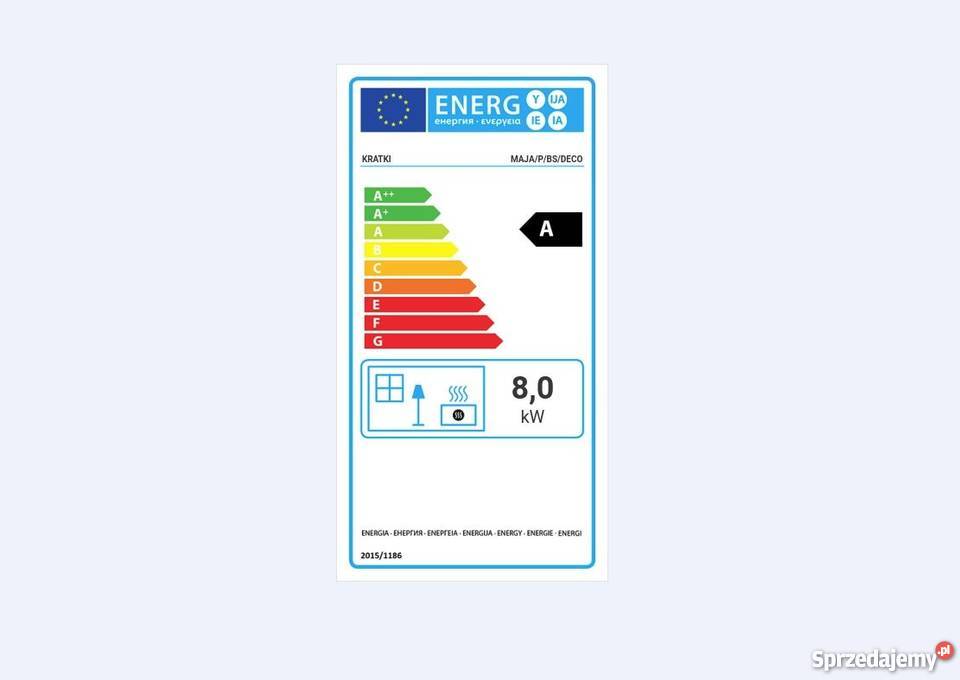 Wkład kominkowy MAJA 8 prawy BS DECO Rabka-Zdrój