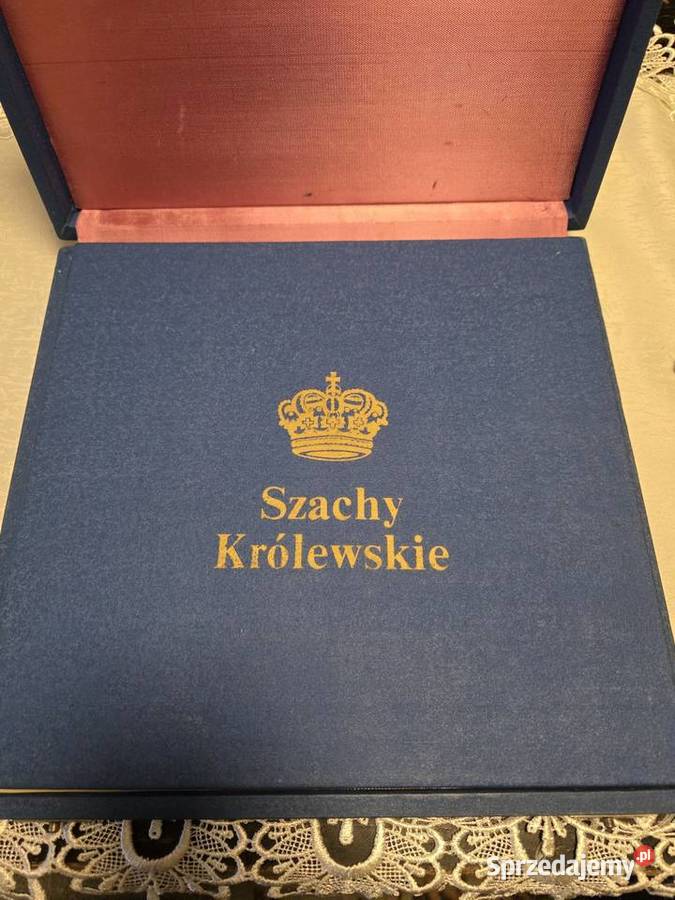 Szachy królewskie odlewane podlaskie Łomża