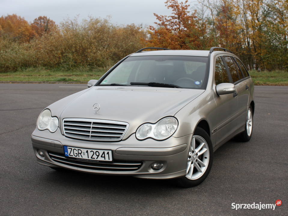 Mercedes C200CDI 05 LIFT kombi automat zar w wielofunkcyjna kierownica Gryfino