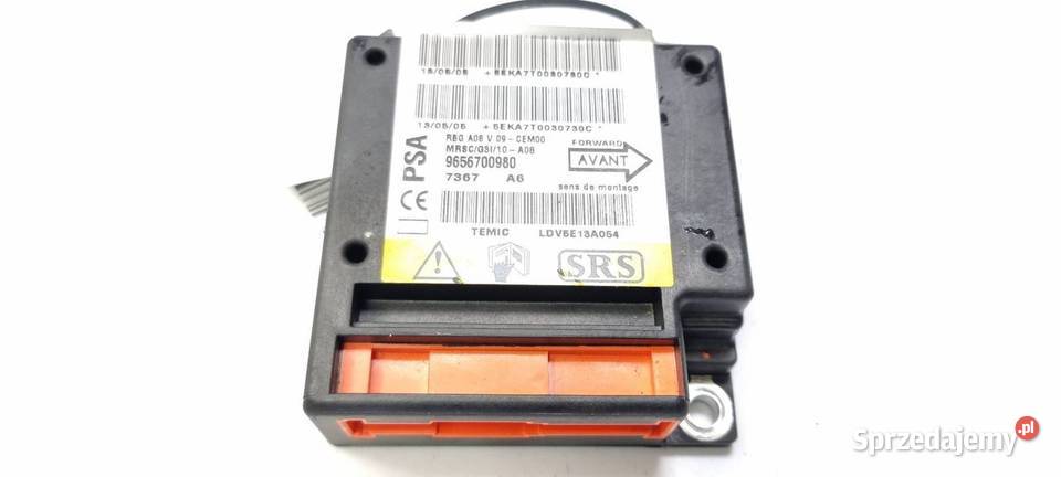 SENSOR AIRBAG PEUGEOT 1007 28883505 osobowe Lipno