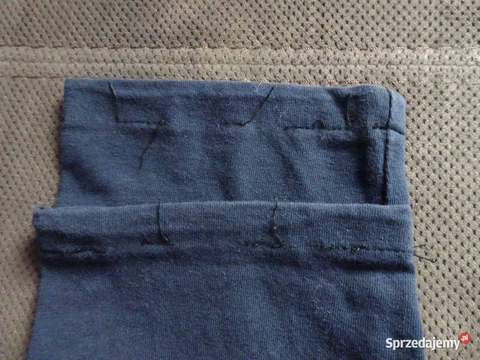 Granatowe legginsy dziewczęce sprzedam