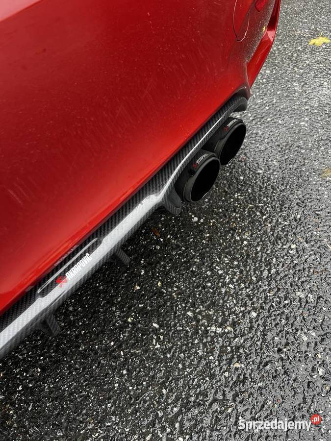 BMW M4 Competition KW AKRAPOVIC AP RACING benzyna lubelskie Biała Podlaska sprzedam