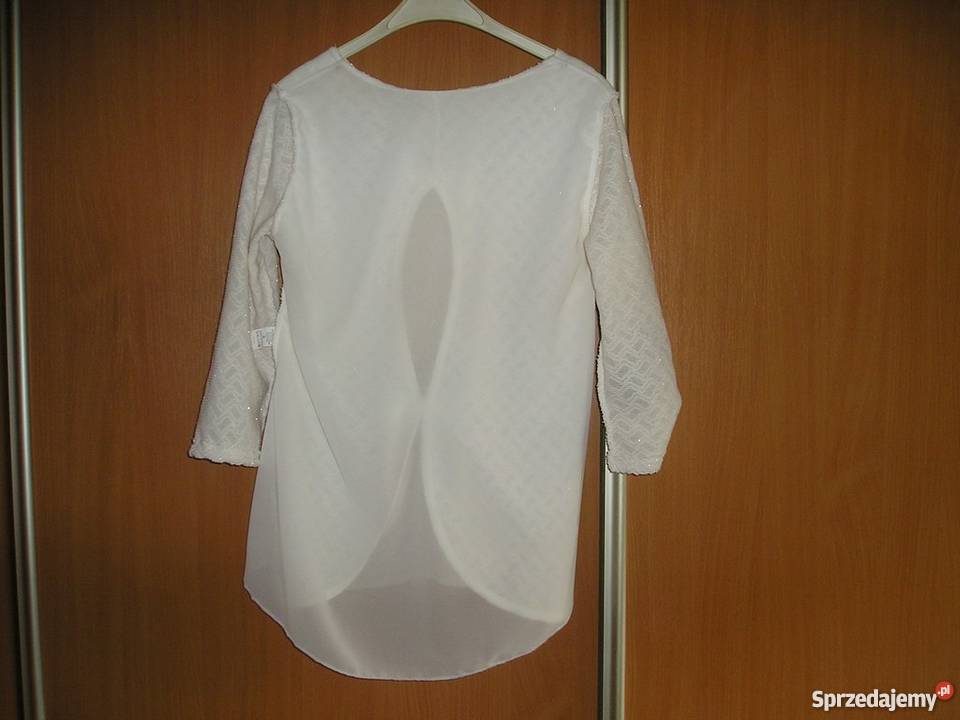 nowa bluzka z kokardami na plecach 38 Rozmiar 38(M)