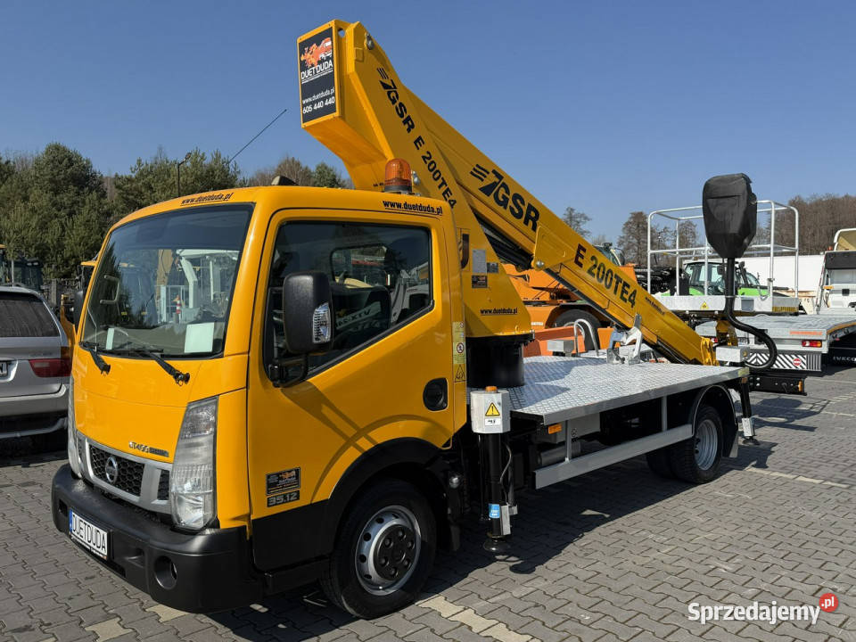 Nissan Cabstar Podnośnik Koszowy 20m GSR E200