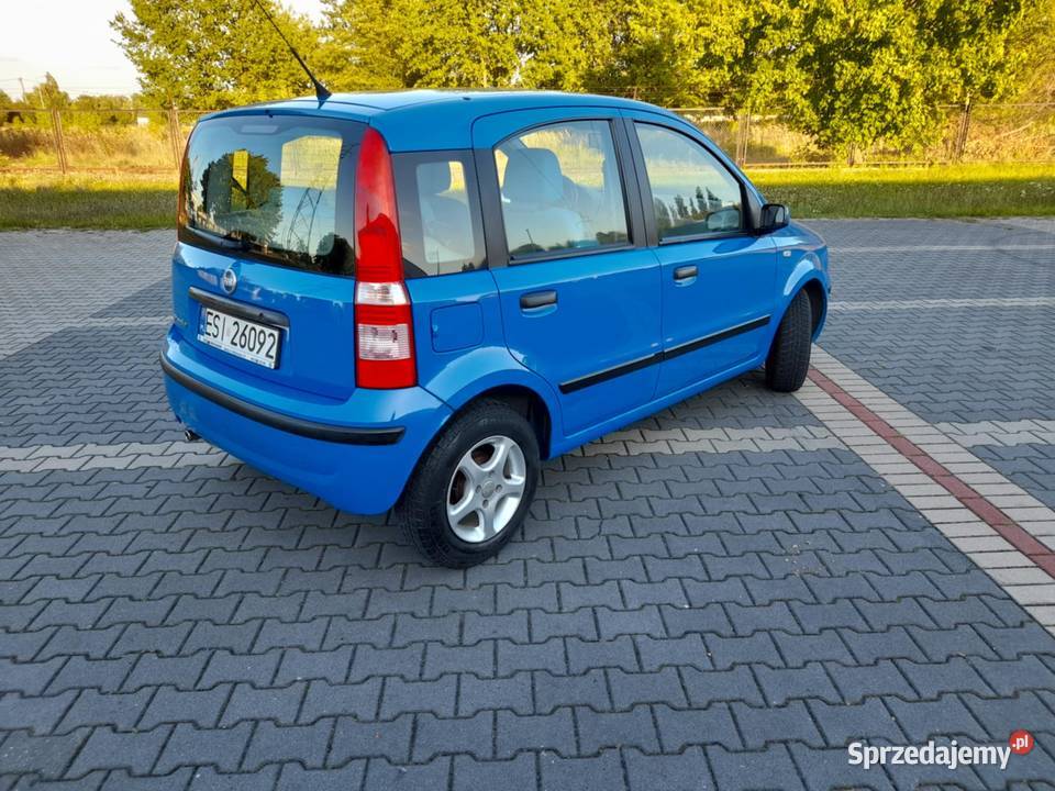 Śliczny Fiat Panda2005 r12 BzWsp112 112431km