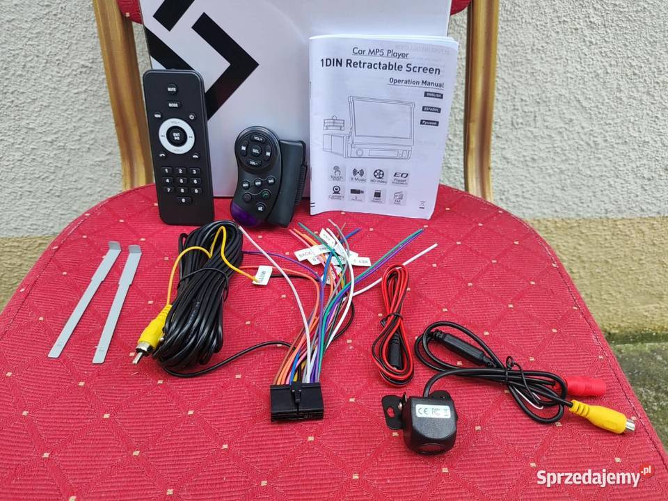 Radio samochodowe Bluetooth z wysuwanym ekranem Bydgoszcz