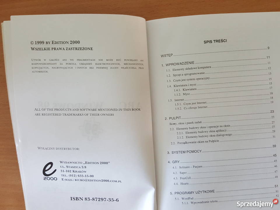 KSIĄŻKA ABC Windows 98 Podręczniki Złotniki
