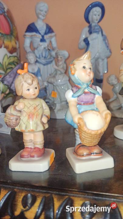 Dziewczynka duża z koszyczkiem Figurka Goebel pomorskie