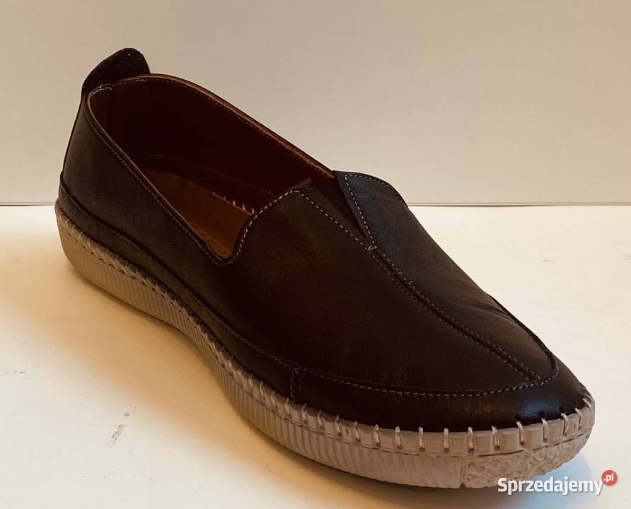 Skórzane damskie mokasyny rozmiar 37 ARA906 Żyrardów
