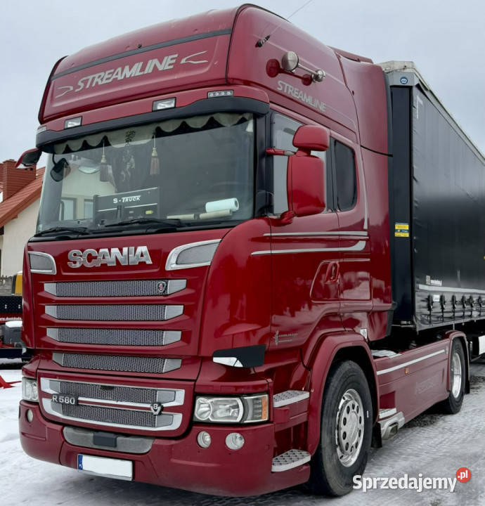 Scania R580 V8 E6 4x2 Standard Crown Edition 1115000km świętokrzyskie Widełki