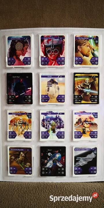 Star Wars Kaufland Album komplet 48 kart Toruń