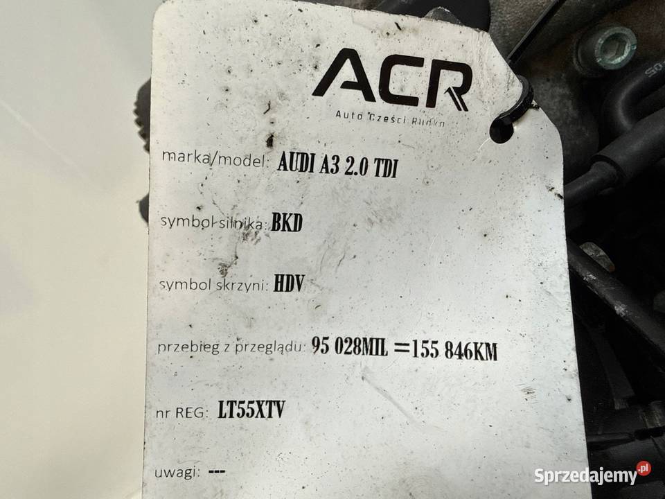 SILNIK BKD Audi A3 II 8P Seat Altea Leon II