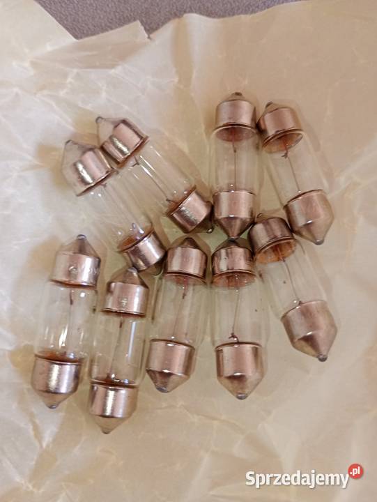 C5W 12V GK biała żarówka nowe 9 komplet Szczecin