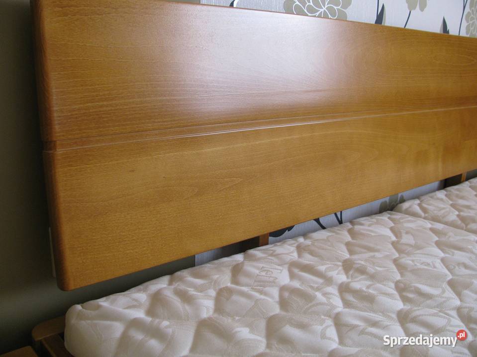 Łóżko drewniane bukowe lity buk 160x200 podwójne Kraków