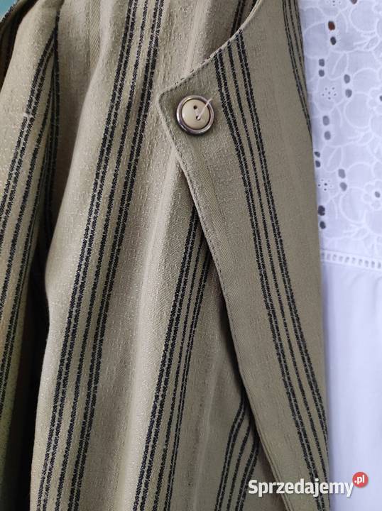 efektowna vintage bawełniana elegancka marynarka Kielce
