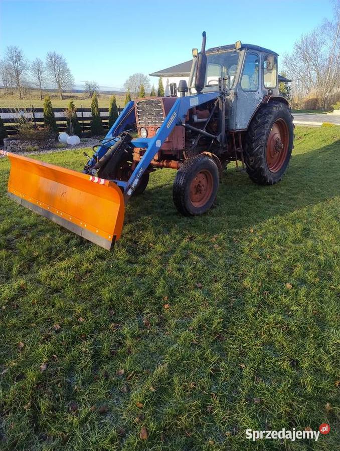 Jumz MTZ z turem chwytak widły szufla pług do Skrzynia biegów Manualna MTZ Gołdap