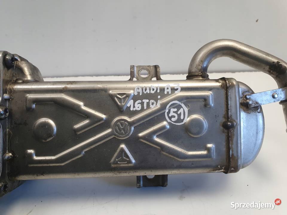 Audi A3 II 8P 16 TDI CHŁODNICA SPALIN egr Recyrkulacja spalin EGR Chełm