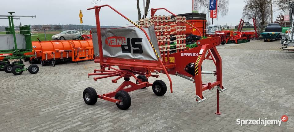 Zgrabiarka ZG450 ZG350 Spawex Tandem Sipma mazowieckie Zdany