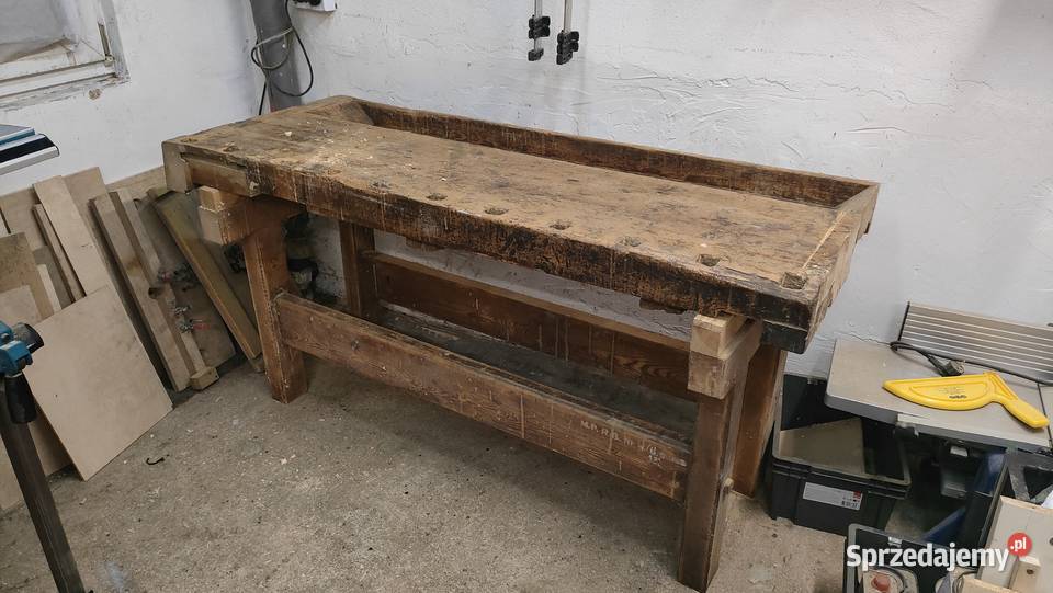 Stary stół stolarski Gliwice sprzedam