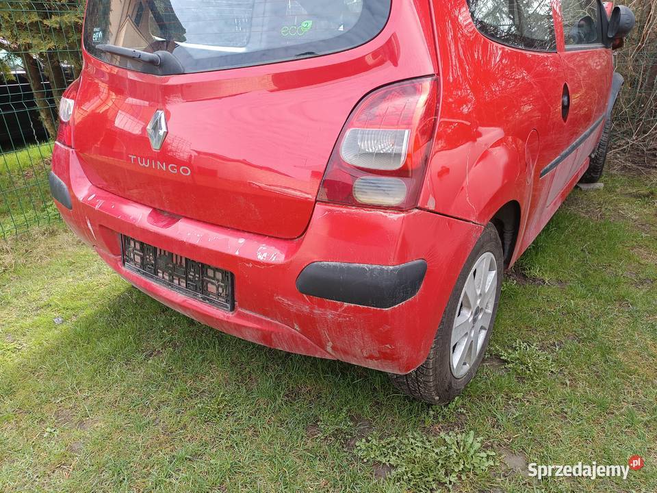 Zderzak tylny Renault Twingo 2010R Bychawa