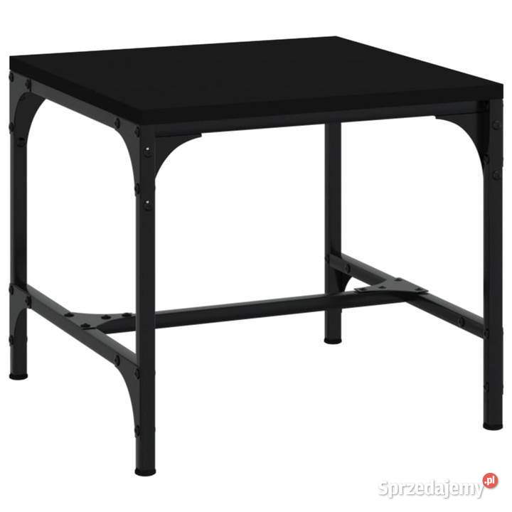 Stoliki boczne 2 czarne 40x40x35 WM819403 Stoły sprzedam