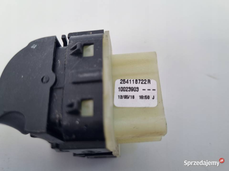 Renault Dacia PANEL SZYB Przełącznik włącznik Rudka