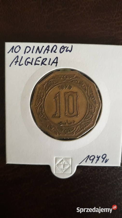 10 Dinarów Algieria 1979 r Konin