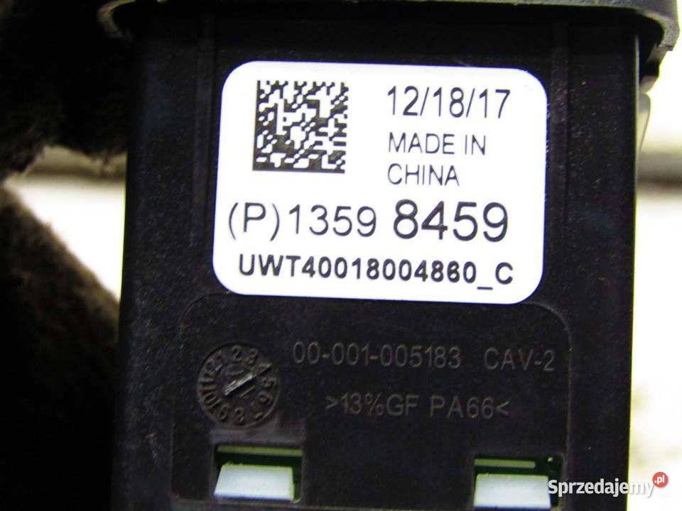 GNIAZDO PORT USB OPEL INSIGNIA B 13598459 sprzedam