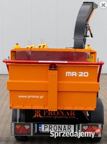 Rębak do gałęzi mobilny rozdrabniacz Pronar MR20 Rogóźno